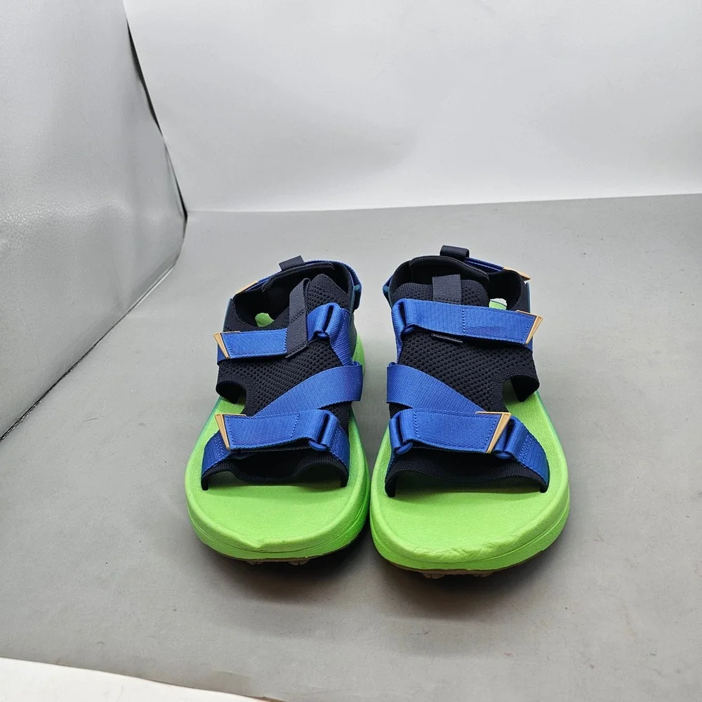 Teva Hydratrek Sport Sandals Blue Green Mesh Strappy Water Shoes 1156150 Mens 9